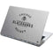 NHL Chicago Blackhawks Black Text Yoga 910 2-in-1 14in Touch-Screen Skin